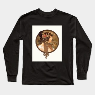 Byzantine Poster of Women Long Sleeve T-Shirt